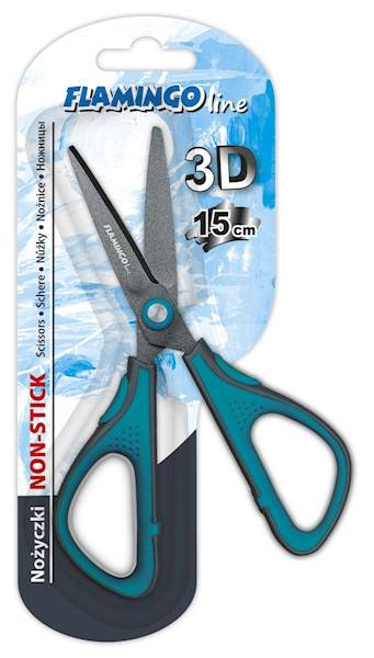 Nożyczki teflonowe Flamingo Non-Stick 15cm 