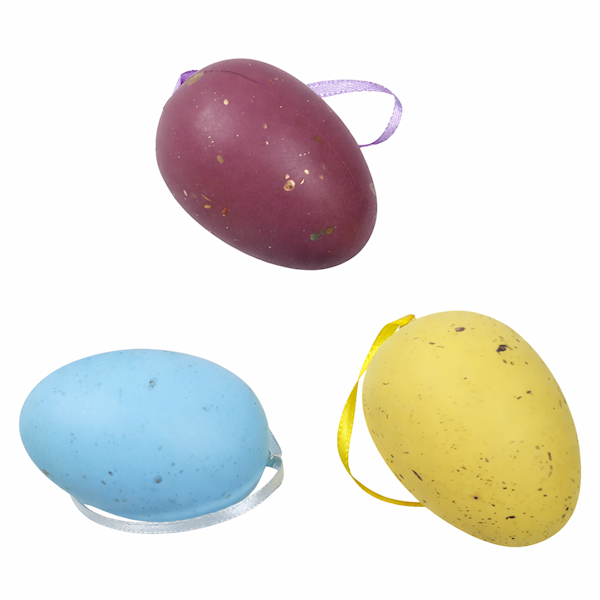 Dekoracje plastikowe Titanum jajka 5 szt. 40x60mm