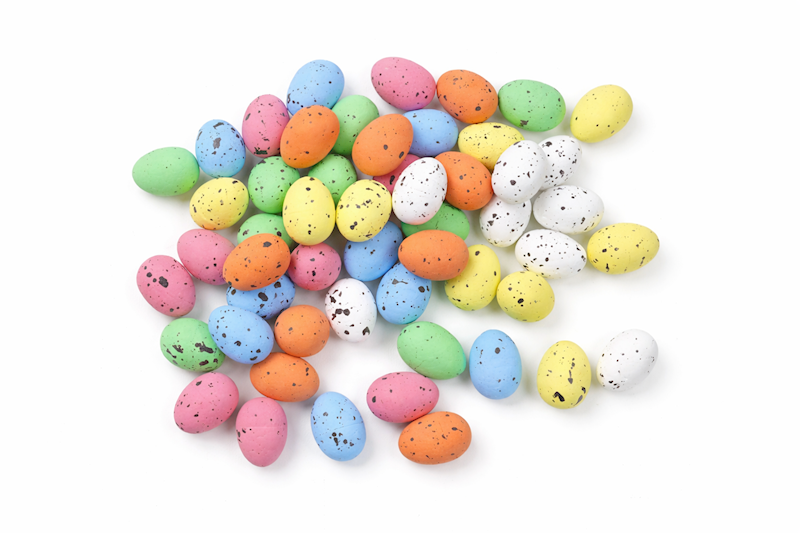 Dekoracje styropianowe Titanum jajka 53szt. 