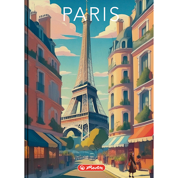 Brulion A6/96 kratka Herlitz Retro City