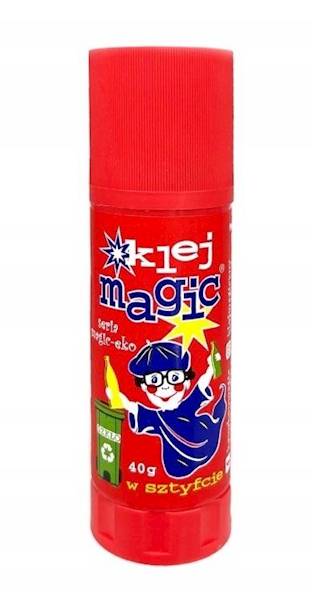 Klej w sztyfcie MAGIC 40g czerwona nakrętka