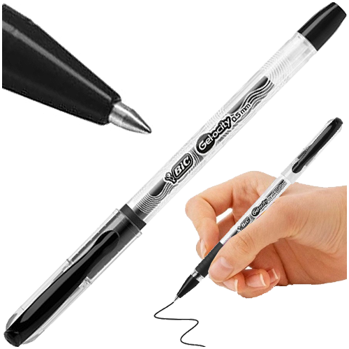 Długopis żelowy BIC Gelocity Stic czarny