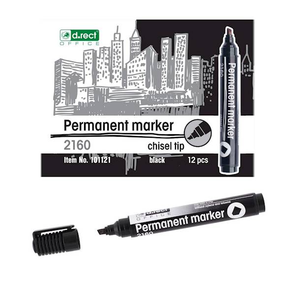 Marker D.RECT permanentny 2160 SK czarny