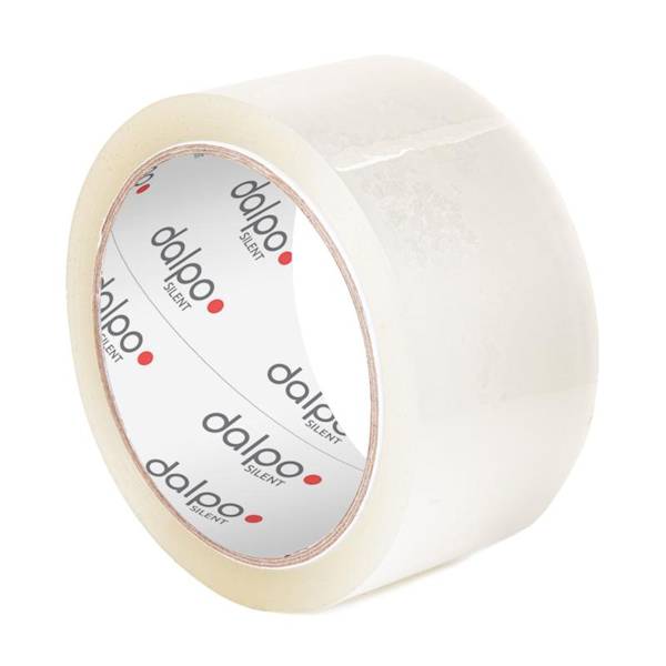 Taśma klejąca przejrzysta szeroka cicha Dalpo