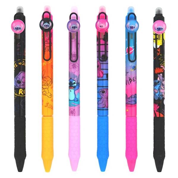 Długopis autom. wymazywalny Stitch