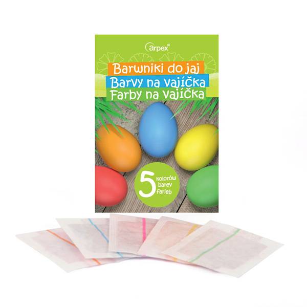 Barwniki do jaj Arpex 5 kolorów