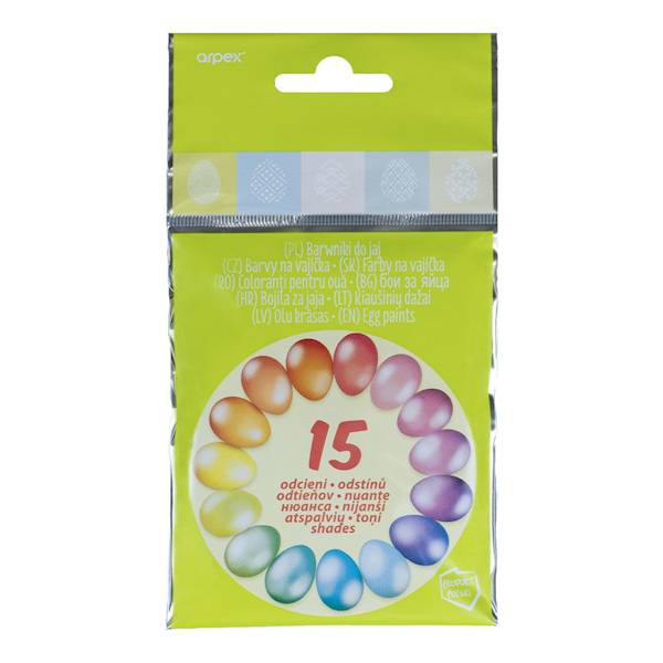 Barwniki do jaj Arpex 15 odcieni