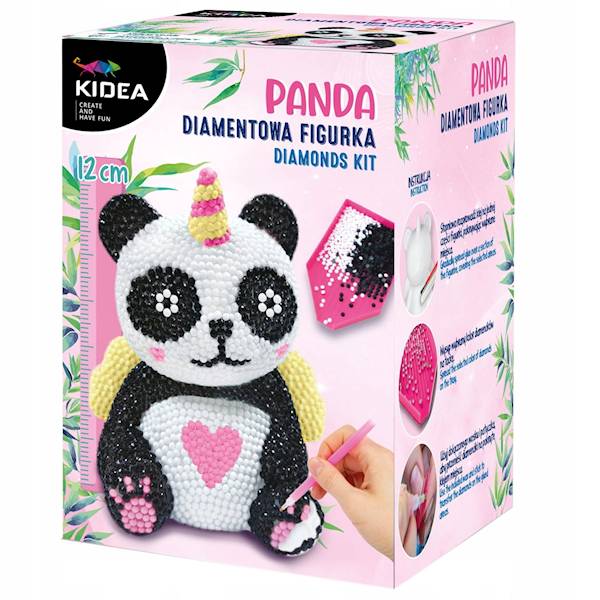 Diamentowa figurka Kidea Panda