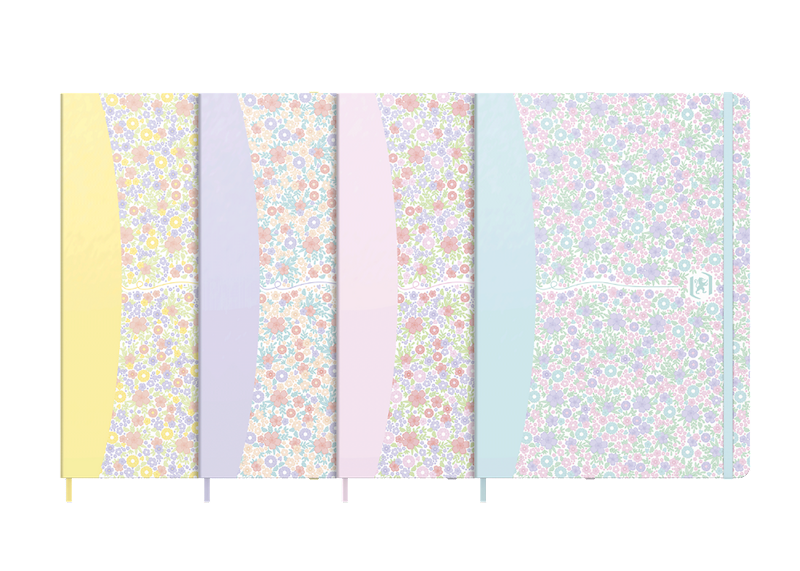 Notatnik Oxford Floral A5 80 kartek