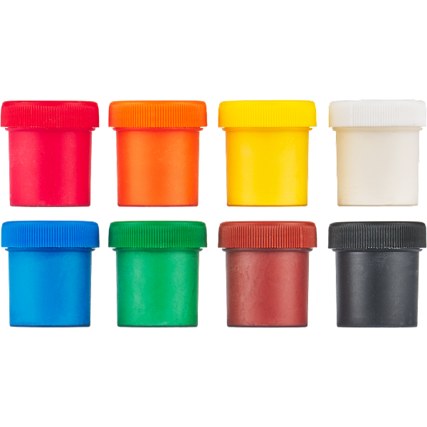 Farby plakatowe Herlitz 8 kolorów