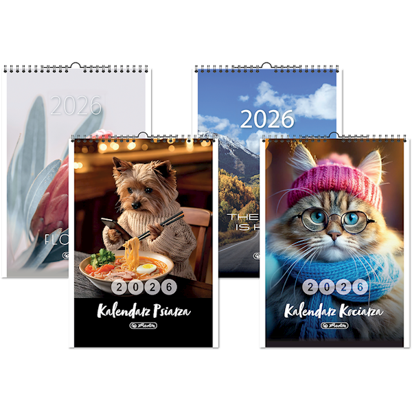 Kalendarz Herlitz A4 scienny