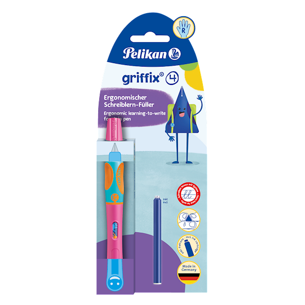 Pióro wieczne Pelikan Griffix różowe