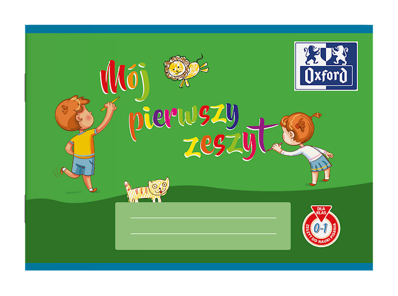 Zeszyt A5/16k linia Oxford do nauki pisania