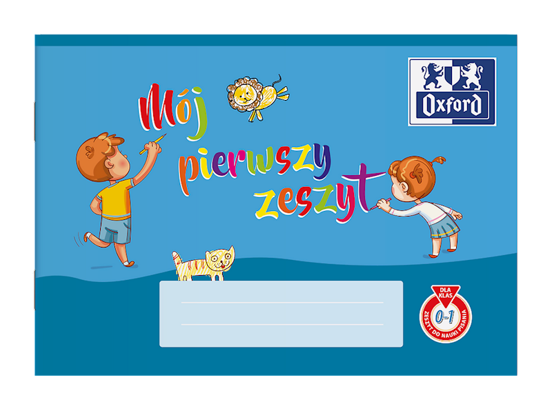 Zeszyt A5/16k linia Oxford do nauki pisania