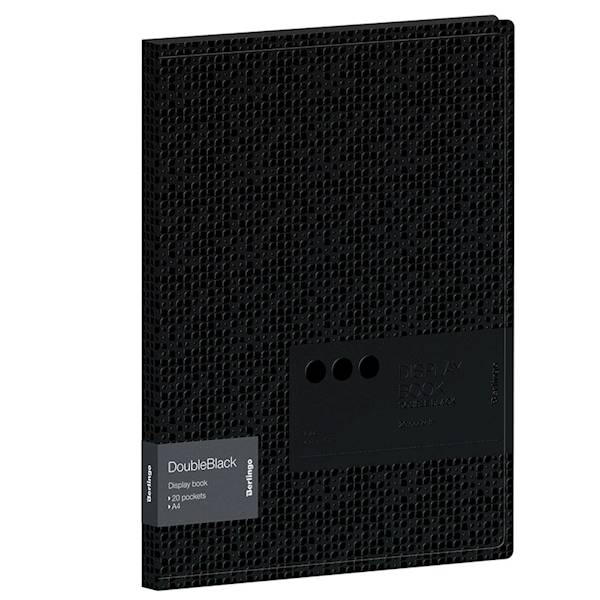 Teczka ofertowa Berlingo A4 20 koszulek czarna