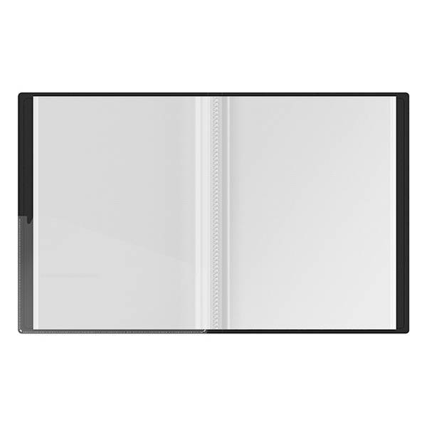 Teczka ofertowa Berlingo A4 20 koszulek czarna