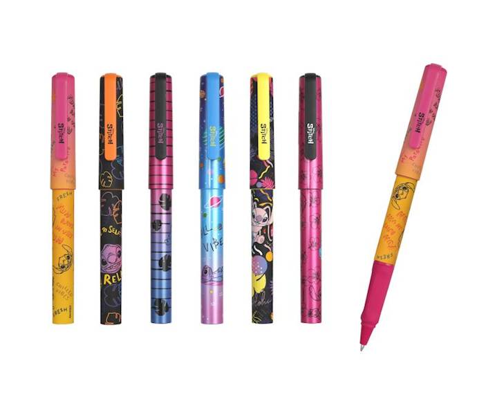 Dlugopis żelowy niebieski Stitch