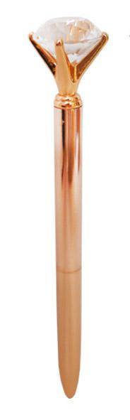 Długopis Incood z brylantem złoty