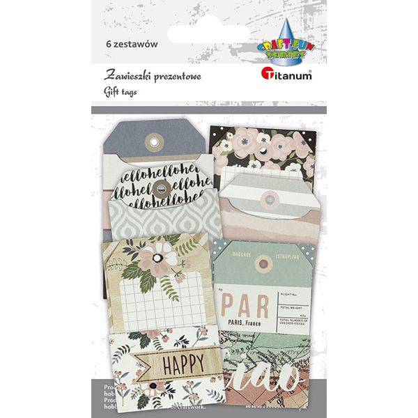 Zawieszki prezentowe Titanum 6 zestawów
