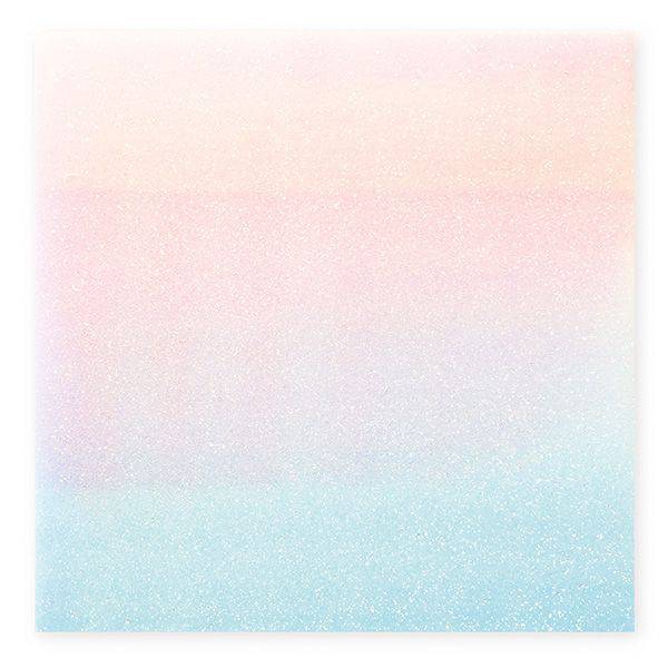 Transparentny notes samop. Titanum 3-kolorowy