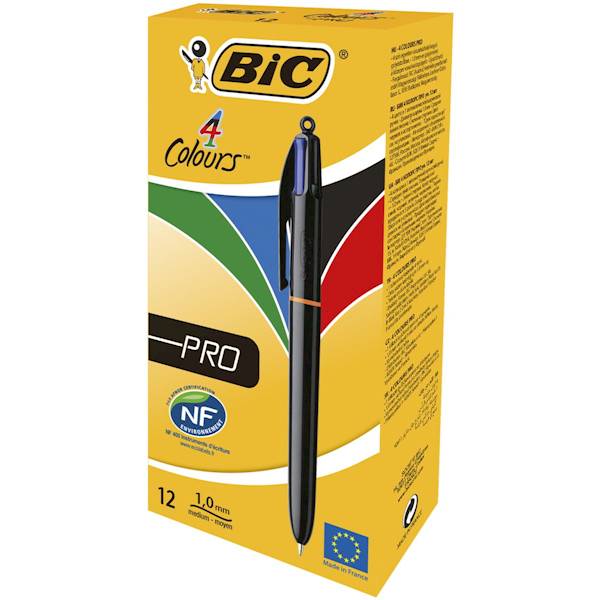 Długopis żelowy BIC 4w1 