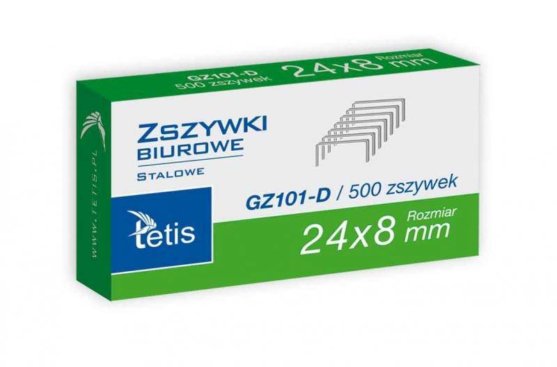 Zszywki Tetis 24/8 A'500
