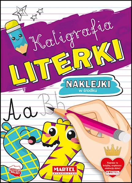 Książeczka Martel Kaligrafia Literki