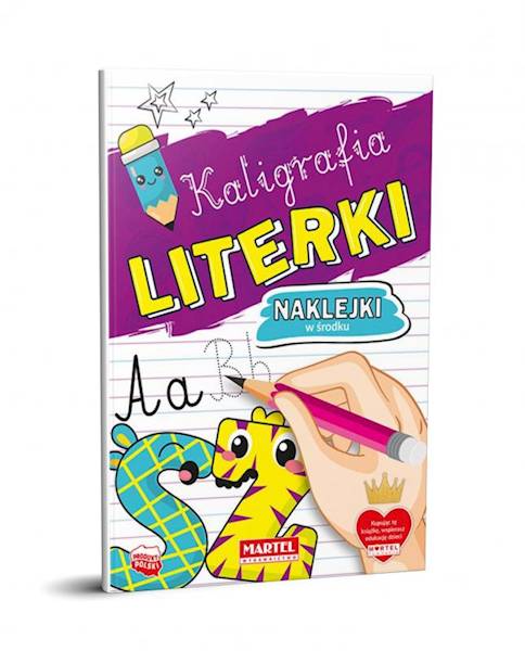Książeczka Martel Kaligrafia Literki