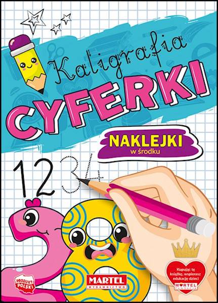 Książeczka Martel Kaligrafia Cyferki