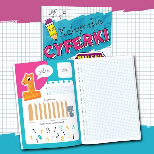 Książeczka Martel Kaligrafia Cyferki