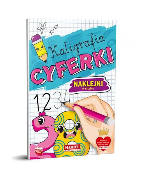 Książeczka Martel Kaligrafia Cyferki