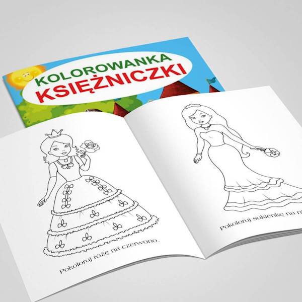 Kolorowanka Martel Księżniczki