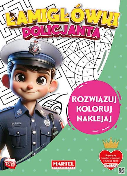Książeczka Martel Łamigłówki Policjanta