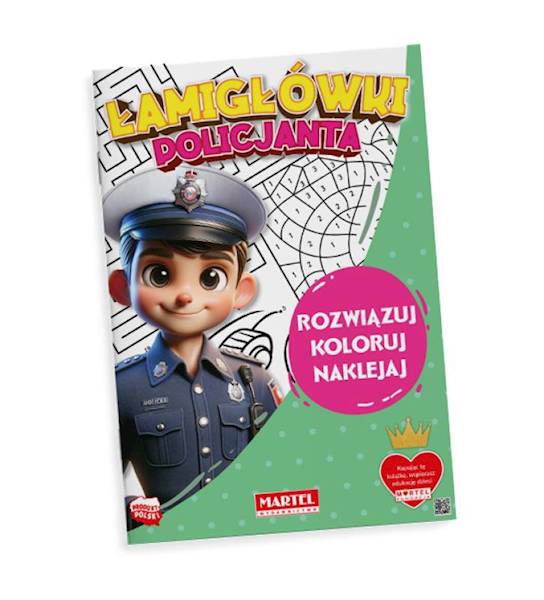 Książeczka Martel Łamigłówki Policjanta