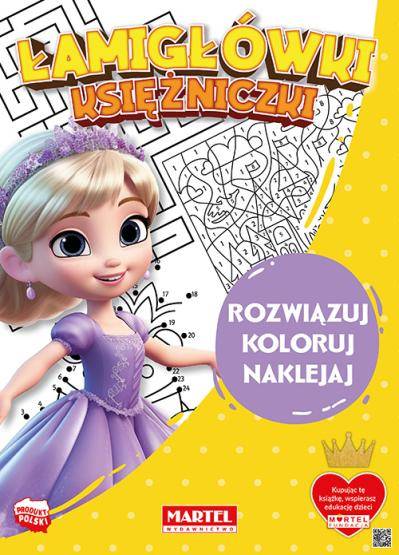 Książeczka Martel Łamigłówki Księżniczki