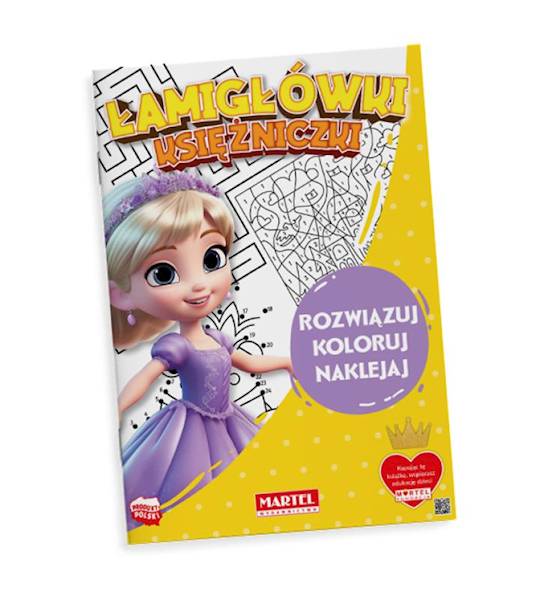 Książeczka Martel Łamigłówki Księżniczki