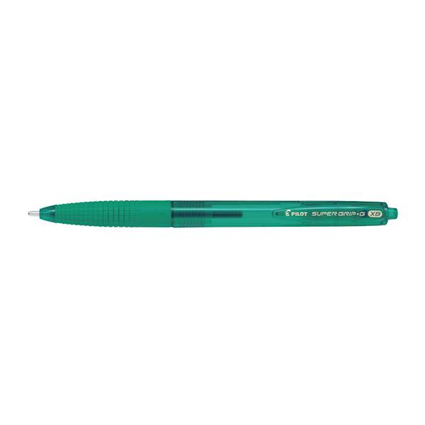 Długopis automatyczny Pilot Super Grip XB zielony