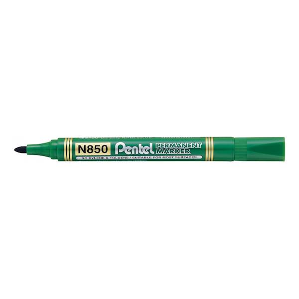 Marker permanentny Pentel N850 zielony