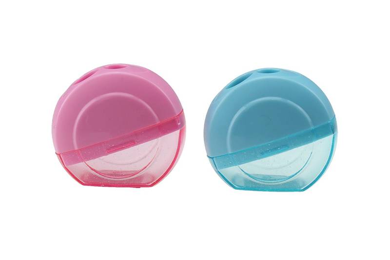Temperówka Flamingo podwójna z pojemnikiem