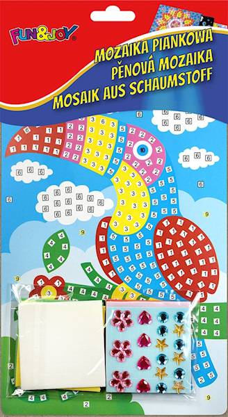 Mozaika piankowa ST Fun&Joy Tukan