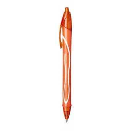 Długopis BIC Gelocity DQ automatyczny pomarańczowy