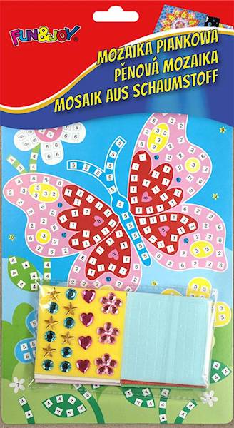Mozaika piankowa ST Fun&Joy Motyl