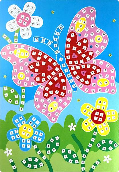 Mozaika piankowa ST Fun&Joy Motyl