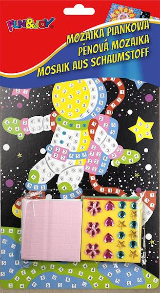 Mozaika piankowa ST Fun&Joy Kosmonauta