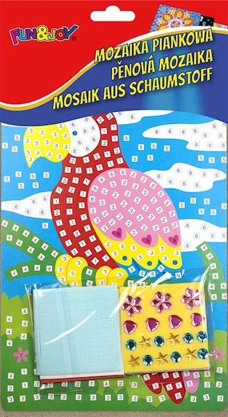 Mozaika piankowa ST Fun&Joy Papuga