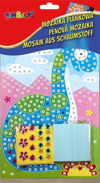 Mozaika piankowa ST Fun&Joy Dinozaur