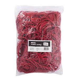 Gumka recepturka 1.5x3mm 1/2 obw. 80mm 1000g czerw