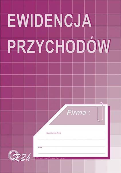 Ewidencja przychodów i rozchodów A4 R2h 20k