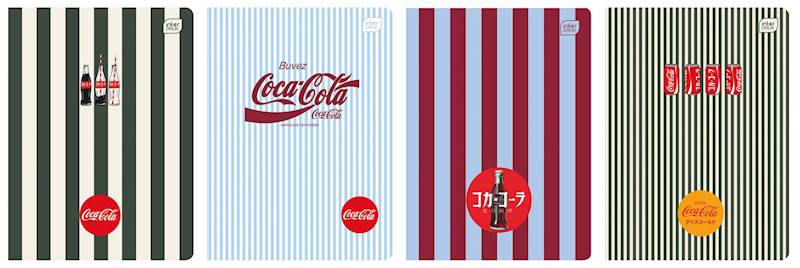 Zeszyt A5/80k kratka Interdruk Coca Cola