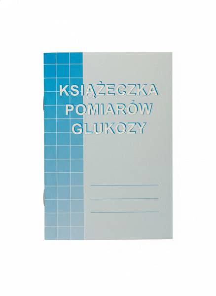 Książeczka pomiarów glukozy A6